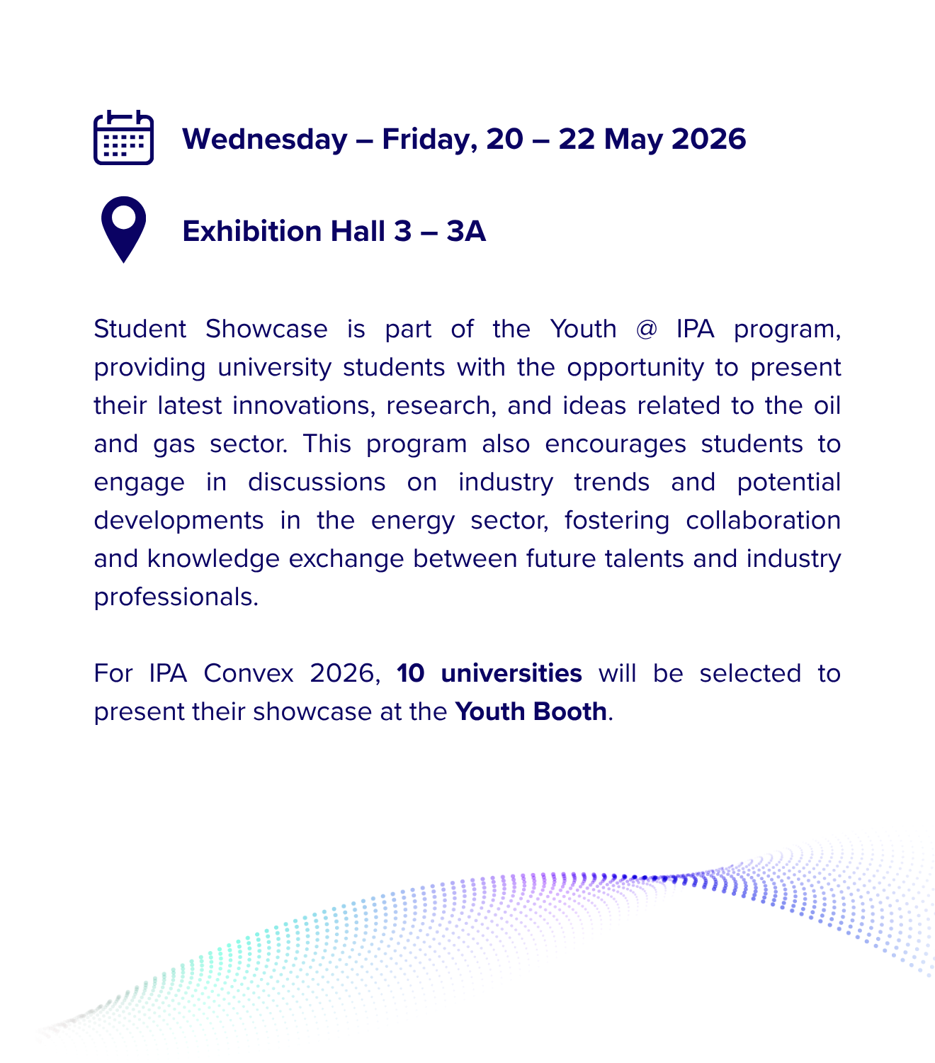 Student Showcase IPA CONVEX 2026